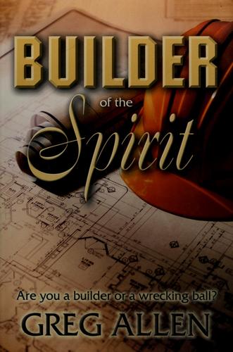 Cover for Builder of the spirit