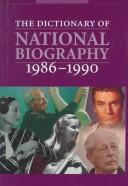 Cover for The dictionary of national biography, 1986-1990