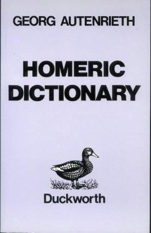Cover for Homeric Dictionary (Paperduck) (Paperduck)
