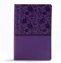 Cover for KJV Large Print Personal Size Reference Bible, Purple Leathertouch Indexed