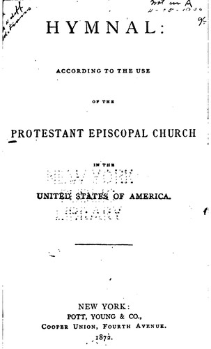 Cover for Hymnal: According to the Use of the Protestant Episcopal Church in the United States of America