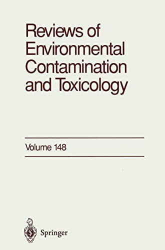 Cover for Reviews of environmental contamination and toxicology