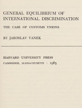 Cover for General equilibrium of international discrimination