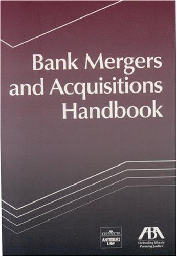 Cover for Bank Mergers and Acquisitions Handbook
