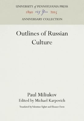 Cover for Outlines of Russian Culture