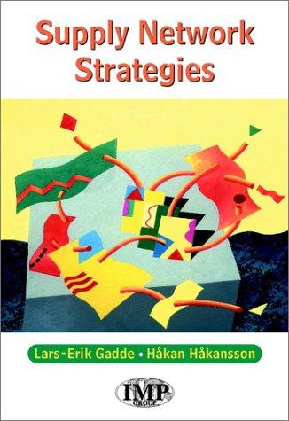 Cover for Supply Network Strategies