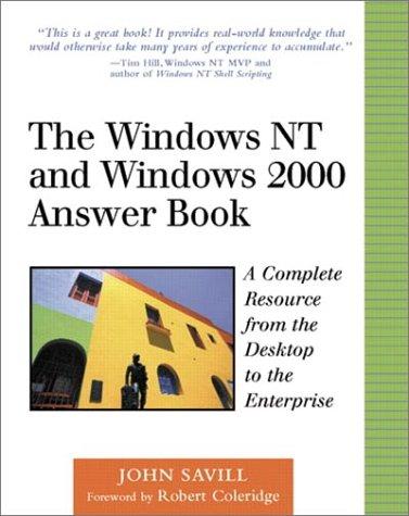Cover for The Windows NT and Windows 2000 Answer Book