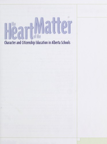Cover for The Heart of the Matter