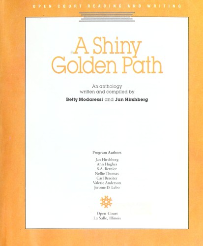 Cover for A Shiny Golden Path (Student Edition)