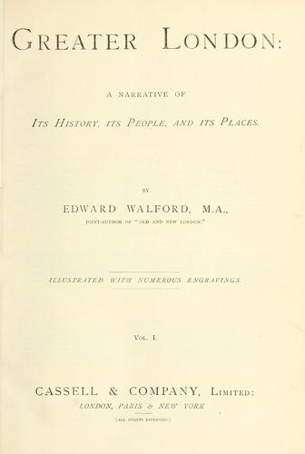 Cover for Greater London
