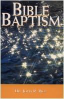 Cover for Bible Baptism