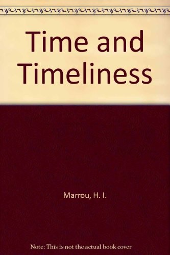 Cover for Time and timeliness