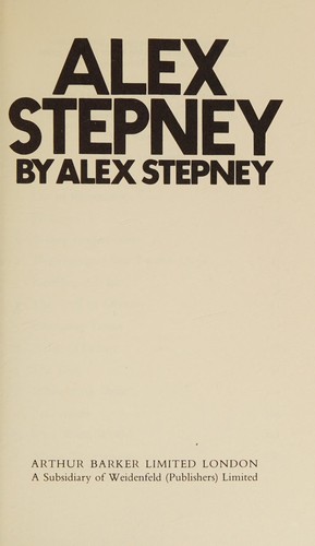 Cover for Alex Stepney