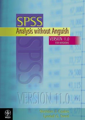 Cover for SPSS Analysis Without Anguish (Version 11)