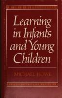 Cover for Learning in infants and young children