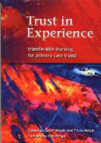 Cover for Trust in Experience