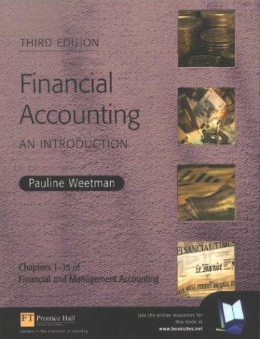 Cover for Financial Accounting