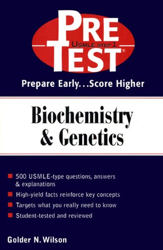 Cover for Biochemistry & genetics