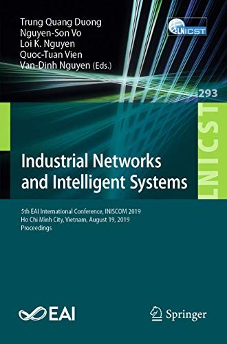 Cover for Industrial Networks and Intelligent Systems