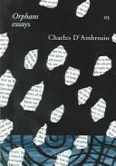 Cover for Orphans