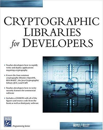 Cover for Cryptographic libraries for developers