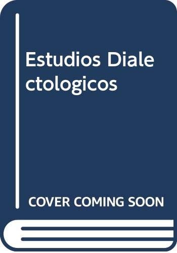 Cover for Estudios dialectológicos