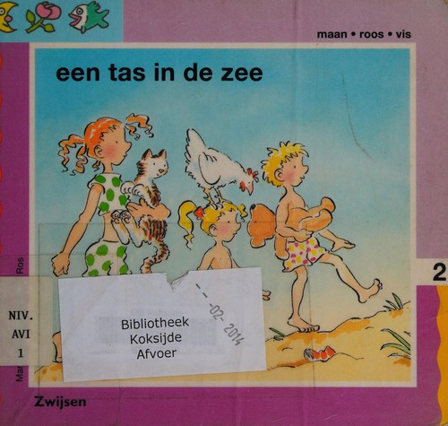 Cover for Een tas in de zee