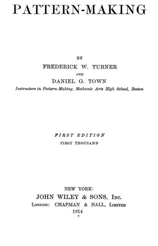 Cover for Pattern-making