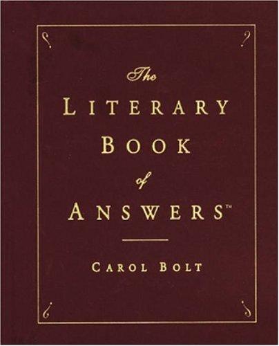Cover for The literary book of answers