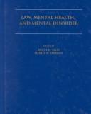 Cover for Law, mental health, and mental disorder