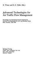 Cover for Advanced Technologies for Air Traffic Flow Management