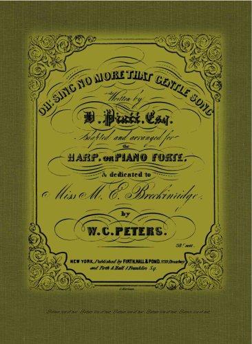 Cover for Oh! Sing No More That Gentle Song