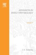 Cover for Advances in Insect Physiology