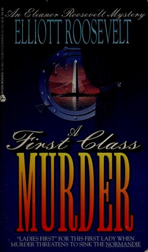 Cover for A first class murder