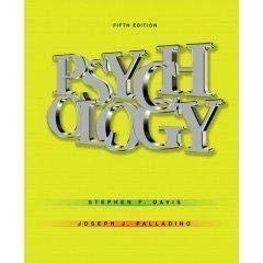 Cover for Psychology Study Guide Fifth Edition