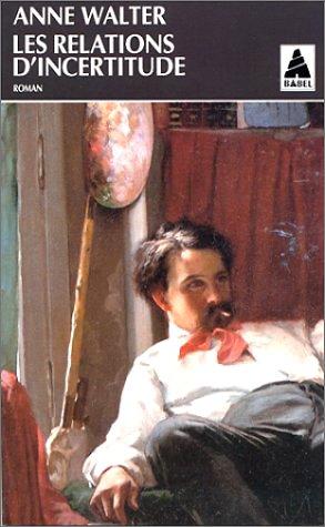 Cover for Les relations d'incertitudes