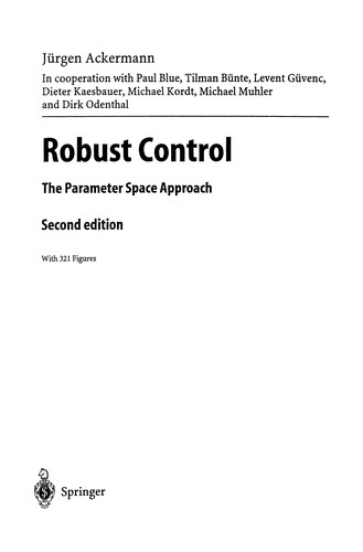 Cover for Robust Control