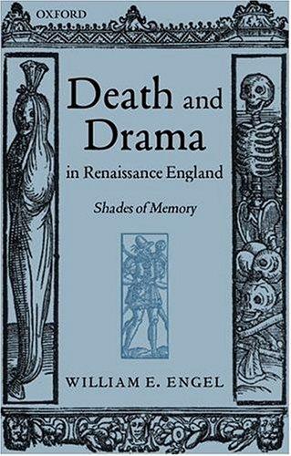 Cover for Death and Drama in Renaissance England