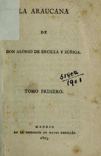 Cover for La Araucana