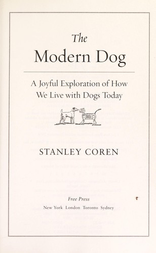 Cover for The modern dog
