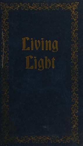 Cover for Living light: daily light in today's language