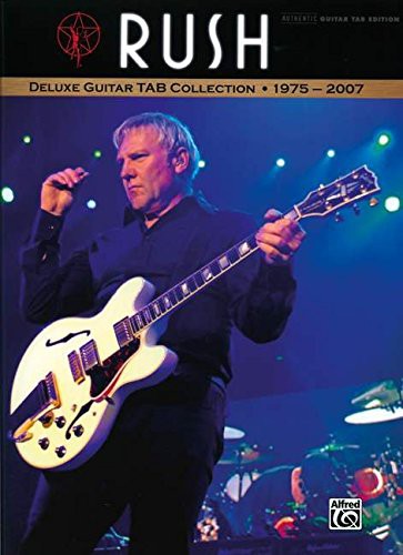 Cover for Rush -- Deluxe Guitar TAB Collection 1975 - 2007