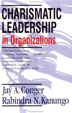 Cover for Charismatic leadership in organizations