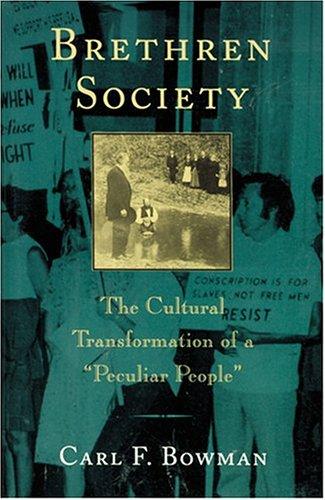 Cover for Brethren society