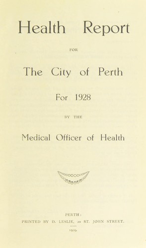 Cover for [Report 1928]