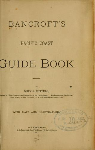 Cover for Bancroft's Pacific coast guide book