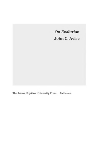 Cover for On evolution