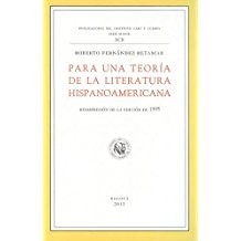 Cover for Para una teoría de la literatura hispanoamericana