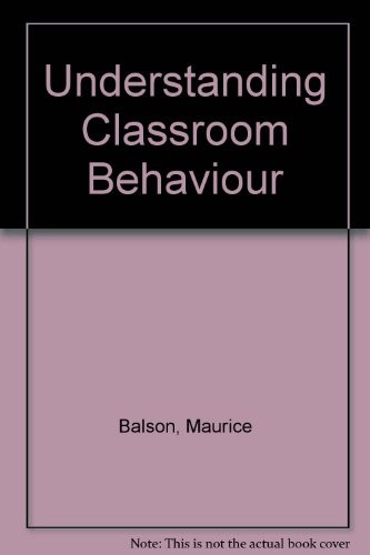 Cover for Understanding classroom behaviour