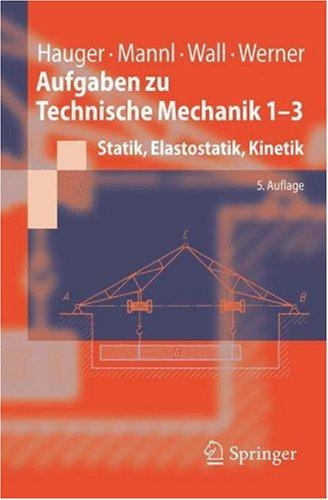 Cover for Aufgaben zu Technische Mechanik 1-3